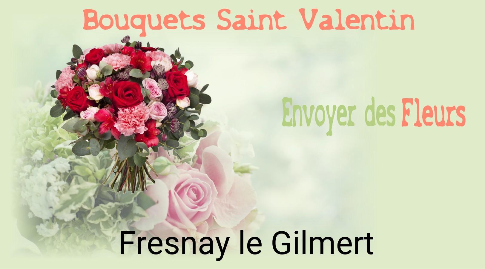 Roses de Saint-Valentin livrées à Fresnay-le-Gilmert